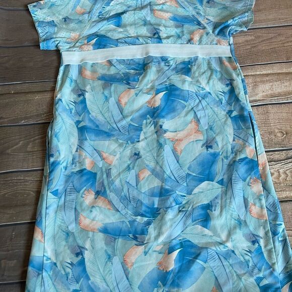 Zella Tropical Coverup Swim Dress Girls - Picture 5 of 7